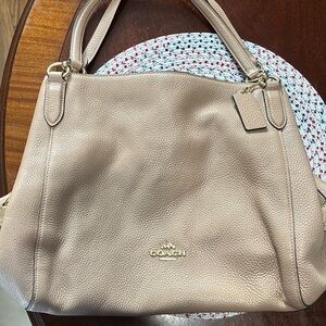 Coach 3 compartment shoulder bag
